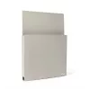 DURABLE samoljepljivi držač prospekata sivi DIN A4 245 x 27 x 330 mm 507210