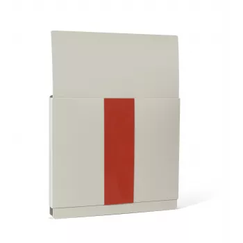 DURABLE samoljepljivi držač prospekata sivi DIN A4 245 x 27 x 330 mm 507210