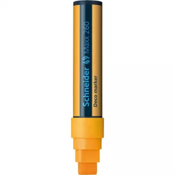 Schneider Maxx 260 Deco kreda marker, 5-15 mm, narančasti 126006