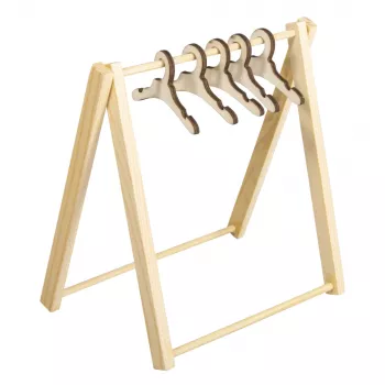 Rayher mini stalak za rublje za patuljke, prirodni, 1 set, 46814505