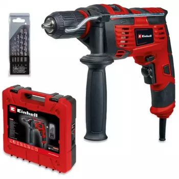Einhell TC-ID 720/1 E Kit udarna bušilica 720 W sa setom od 5 svrdla i koferom 4259846