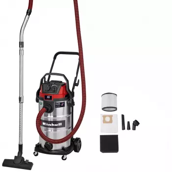 Einhell TE-VC 4090 SACL usisavač za mokro i suho usisavanje 40 L nehrđajući čelik klasa prašine L 2347445