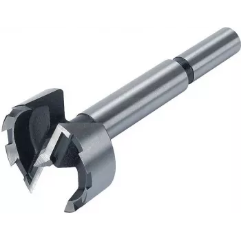 Wolfcraft 3326000 Forstner Drill Bit 45 mm, Total Length 90 mm, Cylindrical Shank