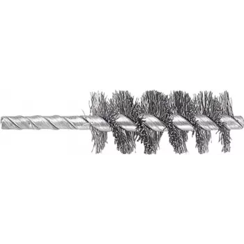 Wolfcraft Cylinder Brush 2104000, 19 mm, Crimped Steel Wire, 6 mm Shank