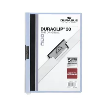 DURABLE Duraclip 2200-06 A4 kopča za papir polipropilen plava