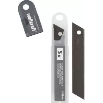 Wolfcraft Profi-Sharp 18 mm lomljive oštrice, crne, pakiranje 10 kom 4208000