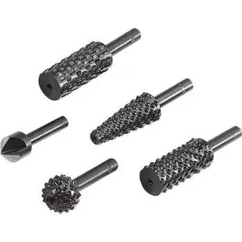 Wolfcraft set rašpi i upuštača 5 dijelova 2540000
