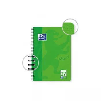 OXFORD blok za školu TOUCH linija 27 s dvostrukim rubom DIN A4, 80 listova, 90 g/m², mikroperforirano, 4 rupe, FSC certifikat, 1 blok 400091924