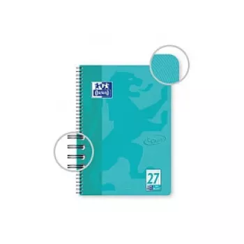 OXFORD blok za školu TOUCH linija 27 s dvostrukim rubom DIN A4, 80 listova, 90 g/m², mikroperforirano, 4 rupe, FSC certifikat, 1 blok 400091924
