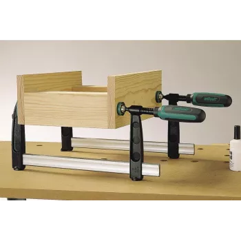 wolfcraft SZ 120-700 vijčana stega 700 mm, crno-siva 3622000