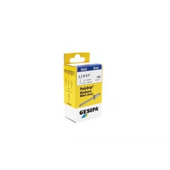 GESIPA PolyGrip® slijepa zakovica 3,2 x 8 mm čelik/čelik, 100 komada 1464887