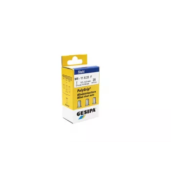 GESIPA PolyGrip® slijepa matica M8 čelično tijelo 11x20mm 25 komada 1464915