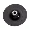 wolfcraft 125 mm čičak brusna ploča s adapterom za steznu glavu i brusnim listom K80 (2285000)
