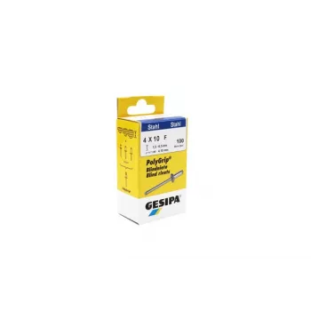GESIPA PolyGrip® slijepa zakovica 4,0 x 10,0 mm čelik/čelik, 100 komada 1464884