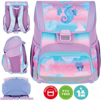 Herlitz školski ruksak Loop 6-9 godina Seahorse Ocean Lights
