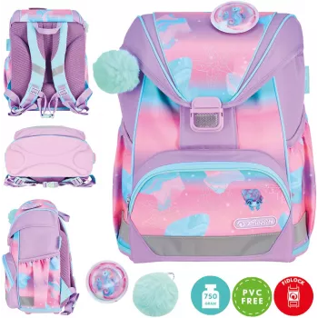 Herlitz Ultralight set školske torbe Seahorse Ocean Lights 6-9 godina