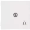 HEINRICH KOPP Paris serija prekidač, 2 klackalice, podžbukni, 250 V, 10 A, bijeli termoplast 490442007