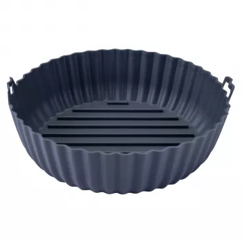 Fackelmann silikonski uložak za fritezu na vrući zrak 22,5 cm sivi 45103