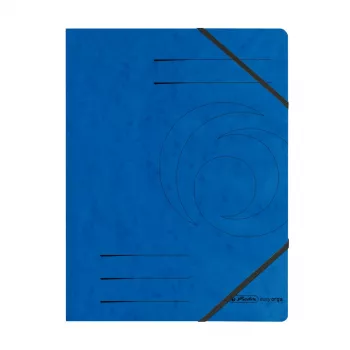 HERLITZ mapa A4 s gumicom na kutovima plava, paket od 5 11387180-000