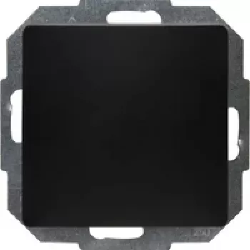 HEINRICH KOPP Paris Switching Actuator Insert, Black Matt, 10 A, 230 V AC, Flush-Mounted 651350084