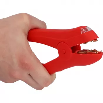 AEG kabel za pokretanje motora legura bakra i aluminija 3,5 m osvijetljene stezaljke sa zaštitnim sklopom (10648)