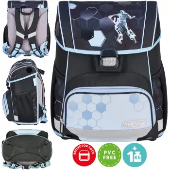 Herlitz Loop školski ruksak 6-9 godina s Cyber Soccer Robot