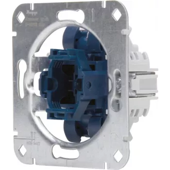 HEINRICH KOPP podžbukni prekidač/izmjenični prekidač Basic, 250V, 10AX, IP20, aluminij 508600001