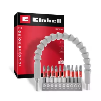 Einhell set bitova i nasadnih ključeva za udarni odvijač 1/2 inch 109283 (13 dijelova)