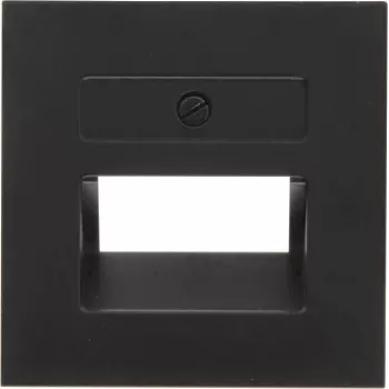 Kopp HK07-UAE ploča poklopca, crna mat, 1 modul 371750005