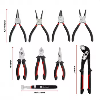 Einhell umetak za alat set kliješta 9 dijelova za E-Case S-F (370522)