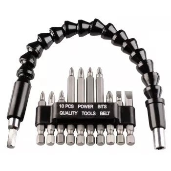 kwb 113990 set bitova od 11 dijelova s magnetskim držačem za brzu zamjenu, S2 čelik, 25 mm, PH/PZ/TX/SL