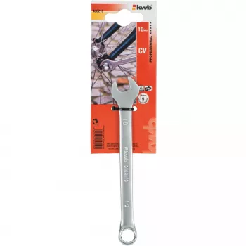 kwb 460210 kombinirani ključ 10 mm krom-vanadij čelik mat kromiran DIN 3113
