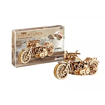 Revell Tiny Adventures Cruiser V-Twin modelarski set od drva za motocikl 00614