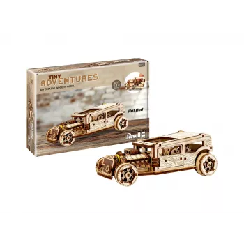 Revell drveni Tiny Adventures - Hot Rod drveni modelarski set 00612
