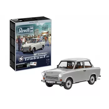 Revell 60. obljetnica Trabant 601 Exclusive Edition 1:24 plastični modelarski set 05630