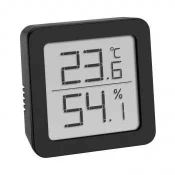 TFA Dostmann digitalni termo-higrometar, crni 30.5051.01