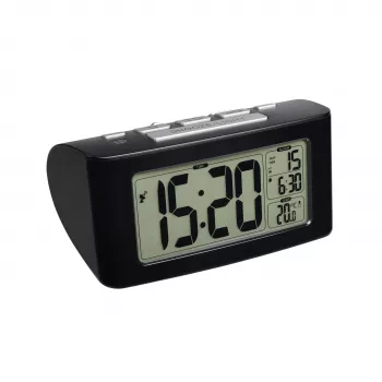 TFA Dostmann radio-budilica 60.2532.01 crna