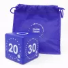 TFA Dostmann Timer CUBE digitalni kockasti timer, plavi 38.2036.06