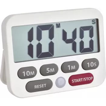 TFA Dostmann digitalni timer i štoperica, bijeli 38.2038.02