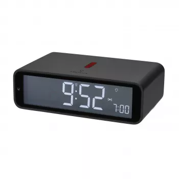 TFA Dostmann 60.2560.10 Radio-Controlled Alarm Clock Anthracite