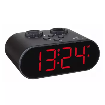 TFA Dostmann 60.2551.01 radio-budilica crna