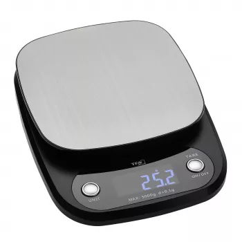 TFA Dostmann APPLE PIE digitalna kuhinjska vaga, kapacitet 5 kg, podjela 1 g, antracit 50.2005.10