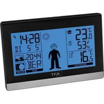 TFA Dostmann Weather Boy bežična meteorološka stanica, crna 35.010832