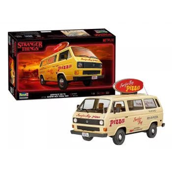 Revell Stranger Things VW T3 Bus Surfer Boy 1:24 plastični modelarski set 07725