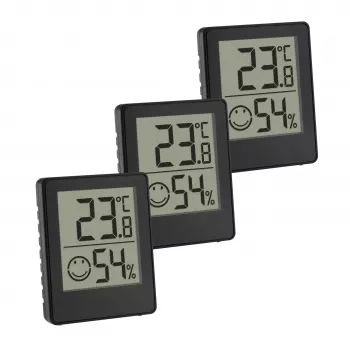 TFA Dostmann digitalni termo-higrometar, crni (30.5039.01.03)