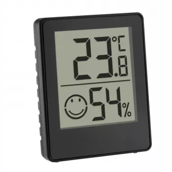 TFA Dostmann digitalni termo-higrometar, crni (30.5039.01.03)