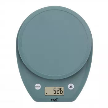 TFA Dostmann MOCHI digitalna kuhinjska vaga 5 kg tirkizna 50.2007.20
