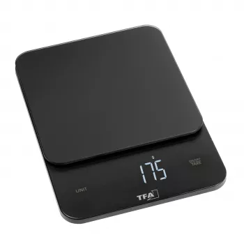 TFA Dostmann Brownie digitalna kuhinjska vaga crna 5 kg 50.2008.01