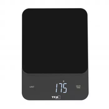 TFA Dostmann Brownie digitalna kuhinjska vaga crna 5 kg 50.2008.01
