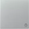 Gira prekidač 328526 simbol svjetla System 55 aluminij